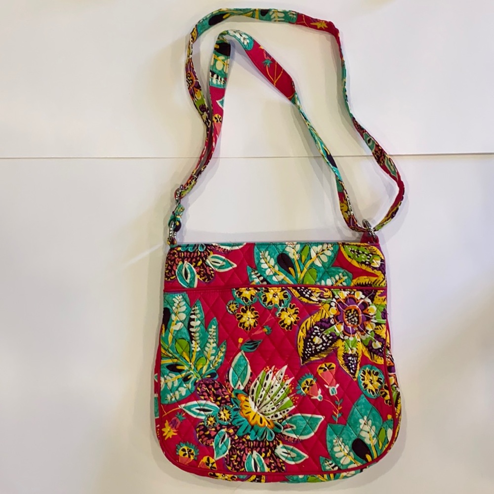Vera Bradley Hipster Crossbody Triple Zip